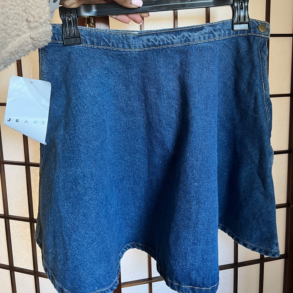 American Apparel Jean Skirt